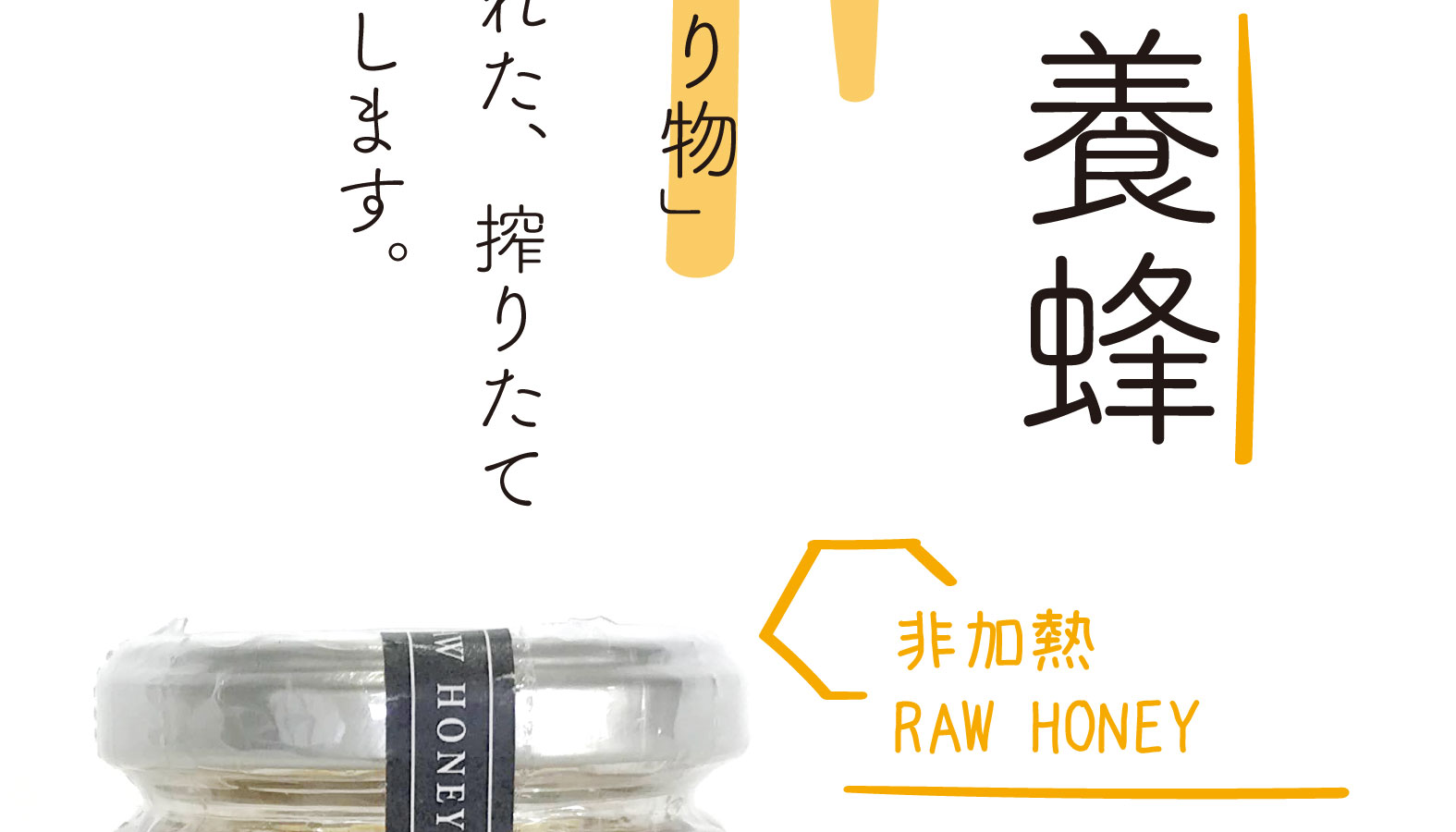 沖縄の自然から生まれた、「はちみつ」をおとどけします